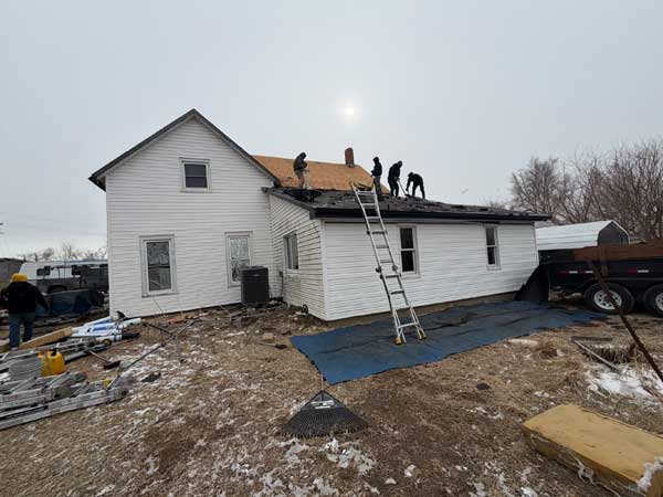 Gutter Downspout Metal Roof Installation Project