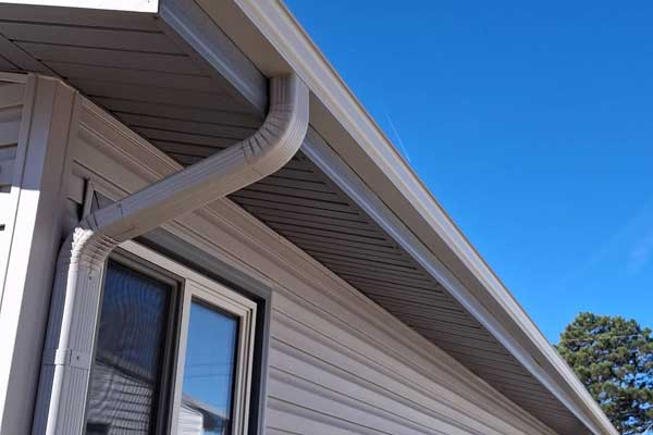 Seamless Gutter Downspout Installation